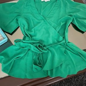 Green loft blouse.